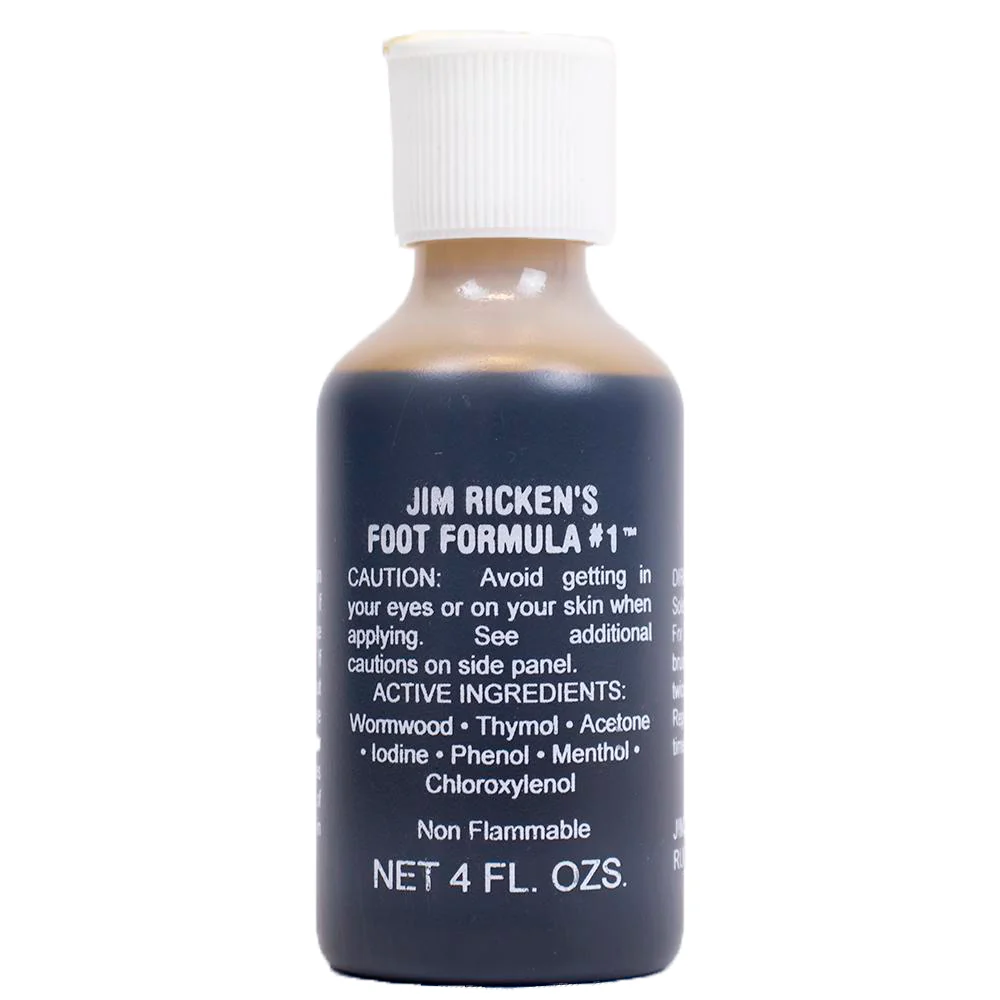 JIM RICKENS FOOT FORMULA 4 OZ