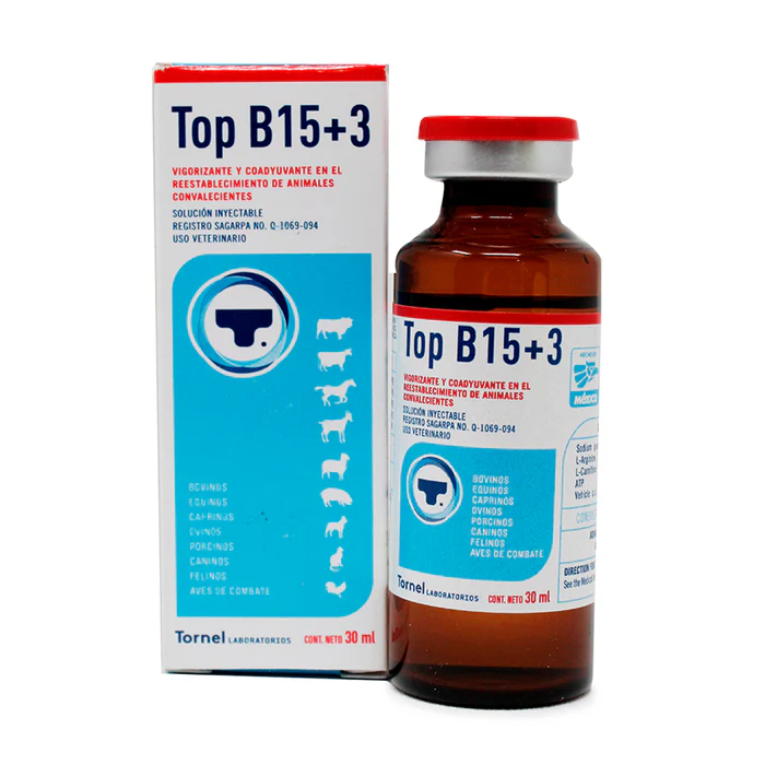 TOP B15 +3 INYECTABLE 30 ML