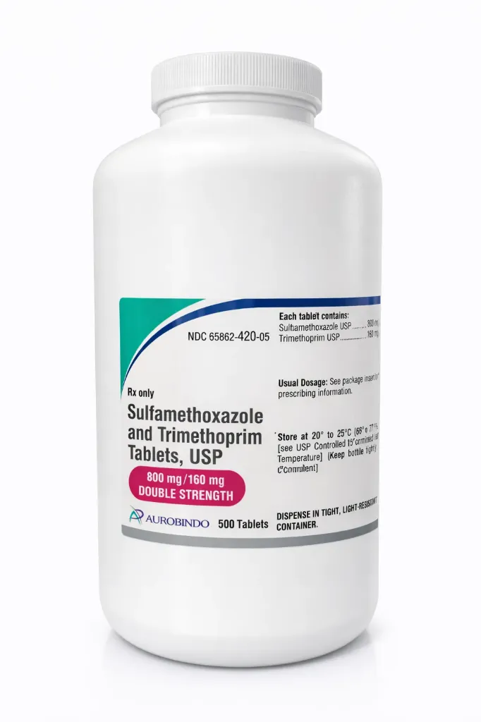 SULFAMETHOXAZOLE AND TRIMETROPIN TABLETS USP 800MG/160MG