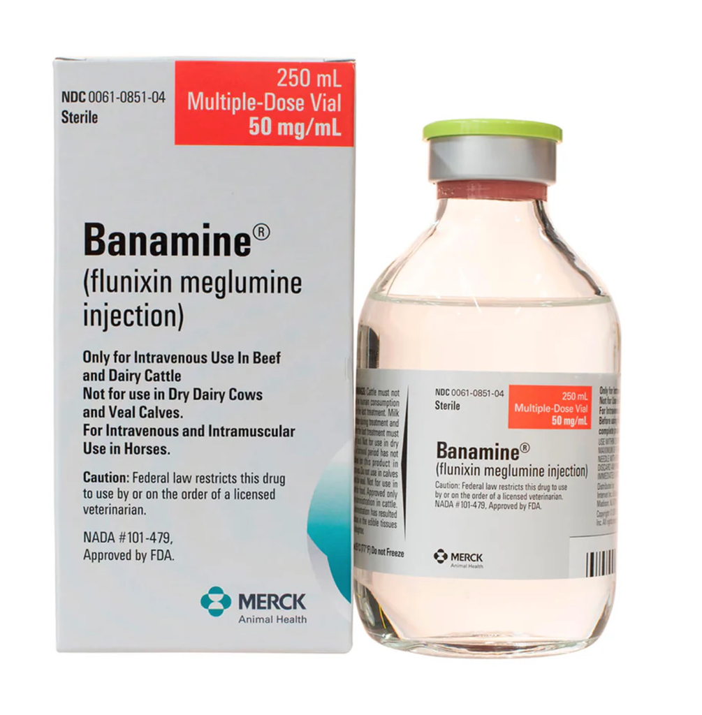 BANAMINE SOLUTION 50 MG RX DE 250 ML