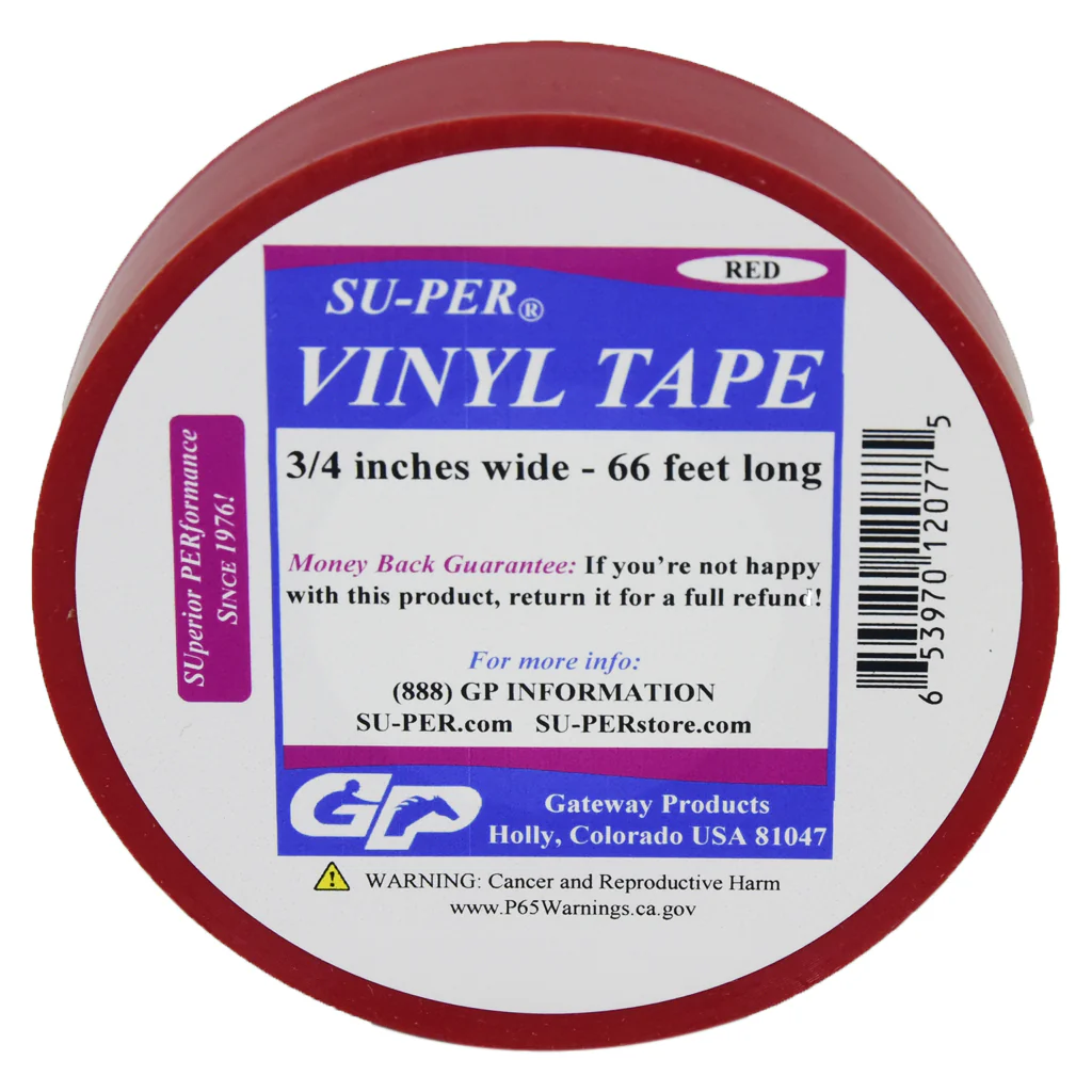 VINIL TAPE ROJO