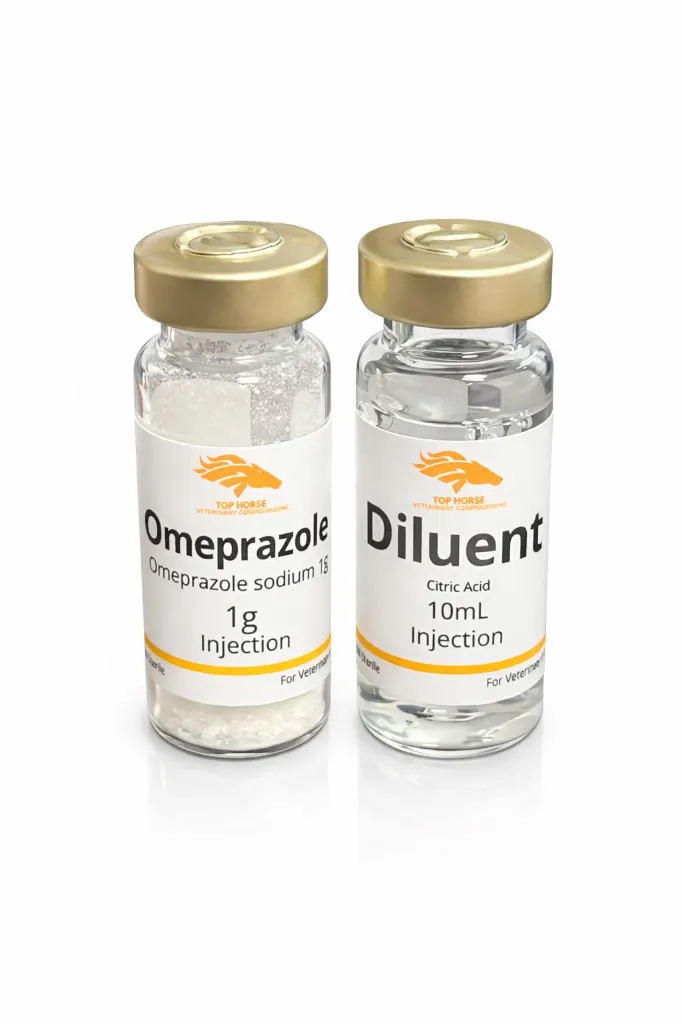 OMEPRAZOL INYECTABLE 10 ML TOP HORSE
